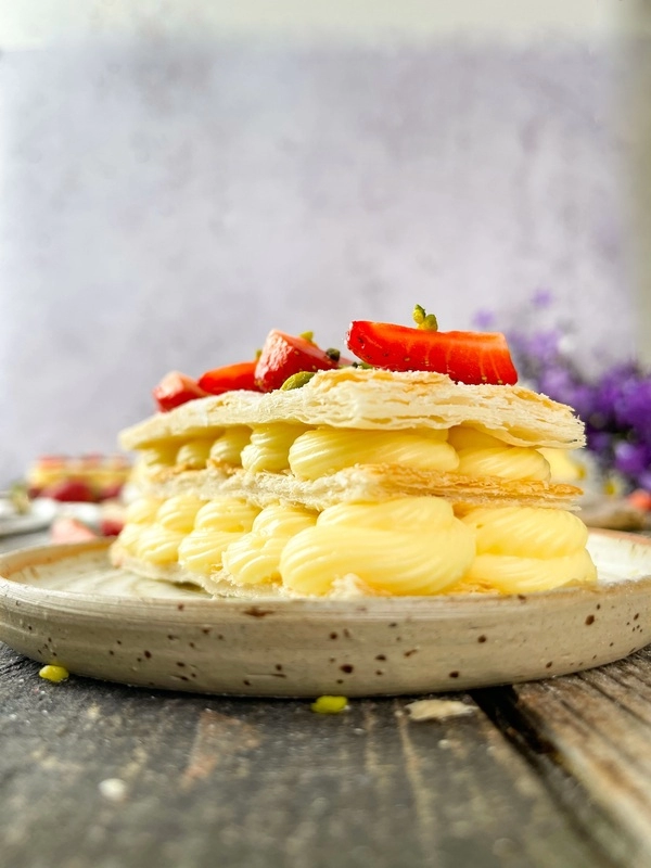 vanilkový krém bez hrudek samozřejmě