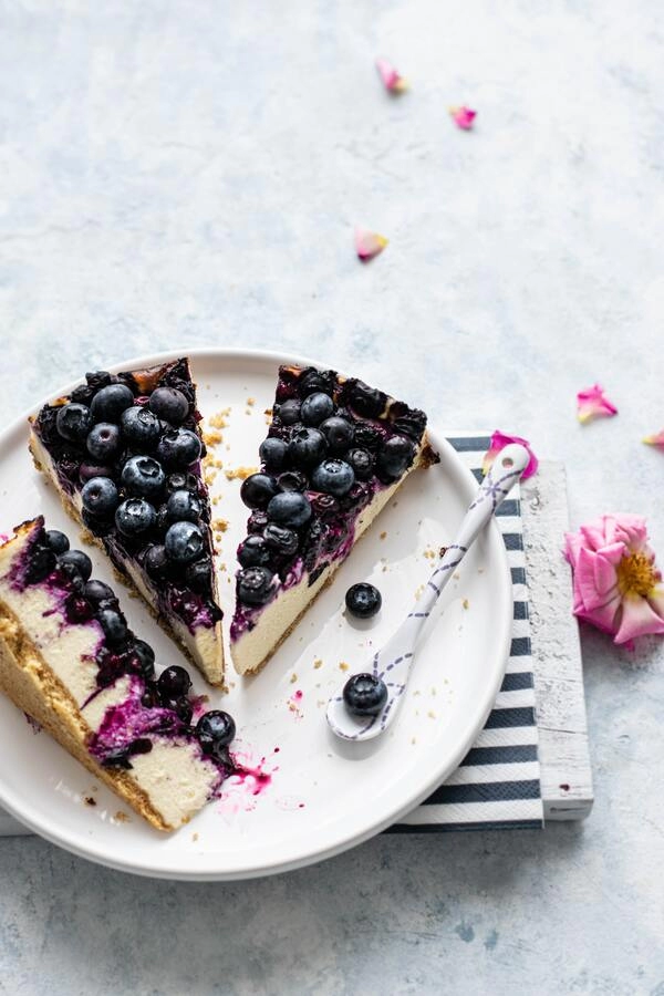 perfektně připravený cheesecake