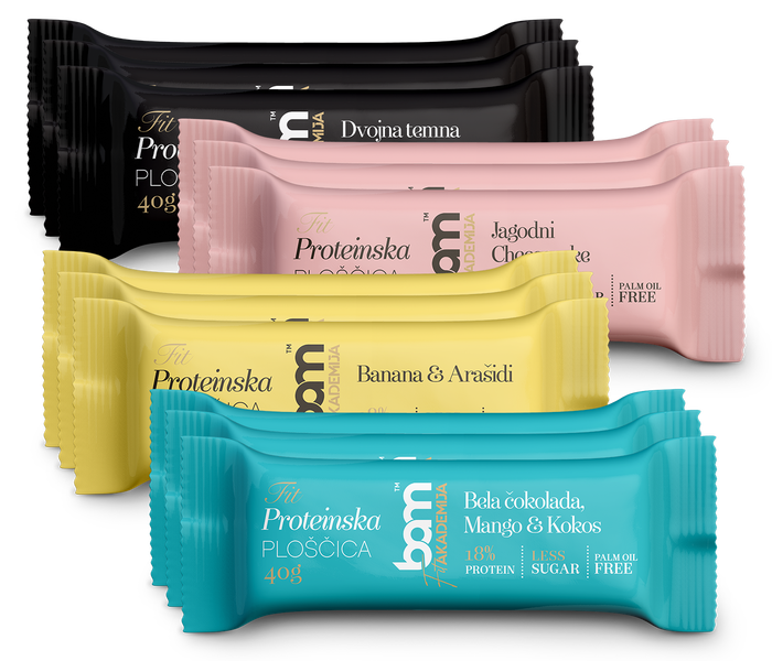 Balíček proteinových tyčinek Mix