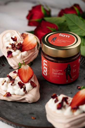 Jahodový džem, bez přidaného cukru, 200 g