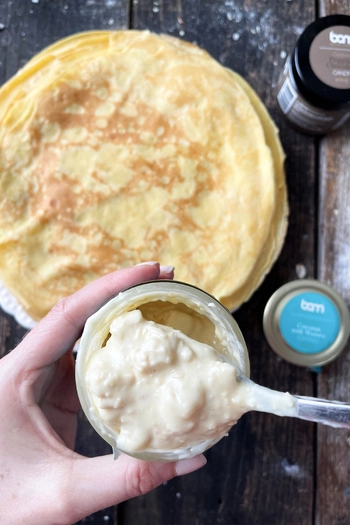 Kokosová poleva s oplatkami, 200 ml