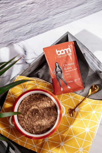 Ovesná kaše, čokoláda a jahoda, 60 g