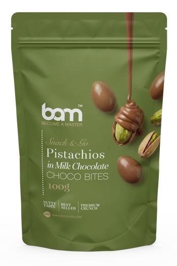 pistácie v mlécné cokoládě 100 g