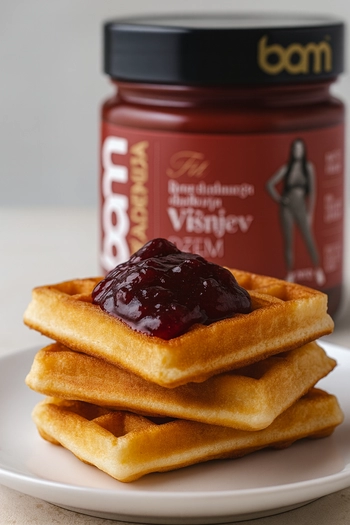 Višňový džem, bez přidaného cukru, 200 g