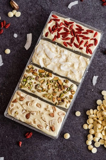 Bílé čokoládové kapky, 500 g