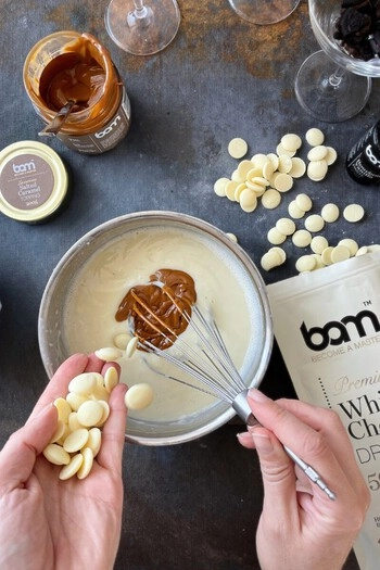 Bílé čokoládové kapky, 500 g