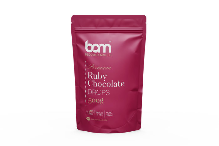 Ruby čokoláda - kapky, 500 g