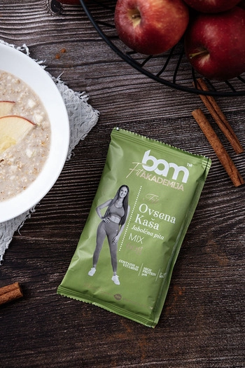 Balení směsi ovesných vloček