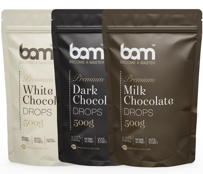 Střední balení čokolády BAMbastic (3 x 500 g)