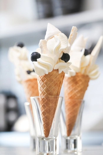 Cukrářský balíček Dezerty v kornoutu