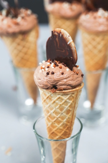 Cukrářský balíček Dezerty v kornoutu