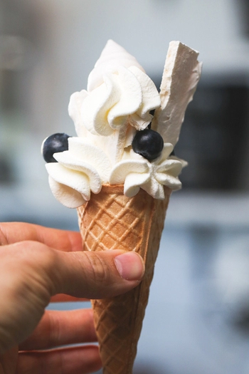 Cukrářský balíček Dezerty v kornoutu