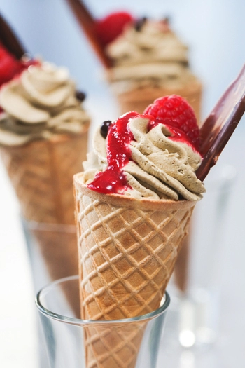 Cukrářský balíček Dezerty v kornoutu