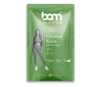 Ovesná kaše, Jablečný koláč, 60 g