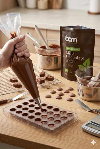 Bio mléčná čokoláda, 250 g