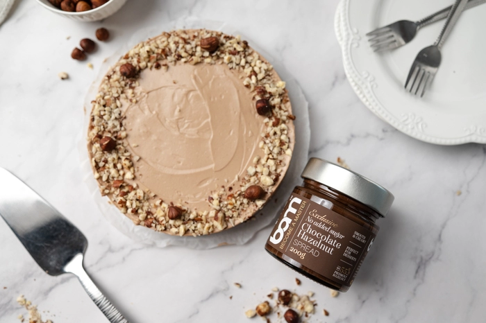 lískovoořískový cheesecake bez pecení