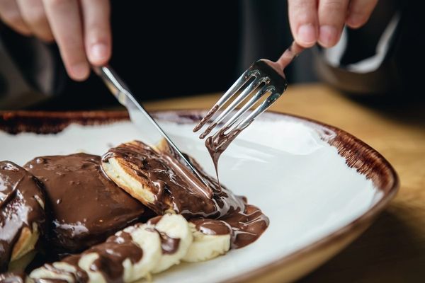 veganský cokoládový krém