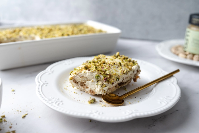 tiramisu s pistáciemi