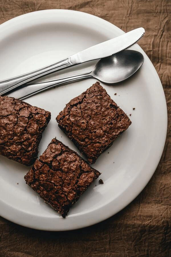 brownies s banánem